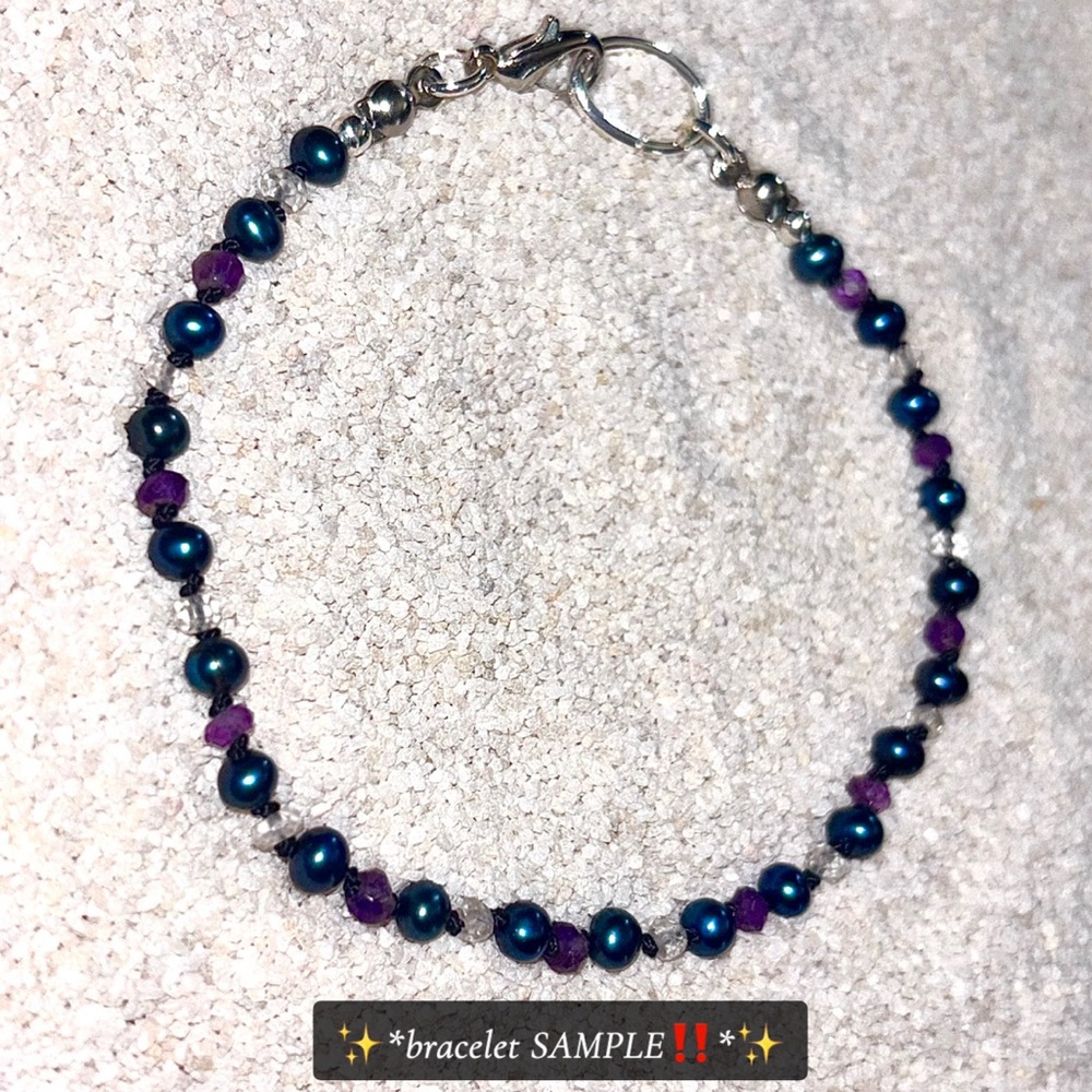 “Armand Divine” Handcrafted Fine Natural Bracelets! 💎✨ (READ ALL DETAILS‼️) - Picture 2 of 6
